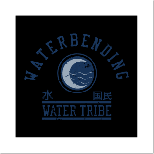 water bending Posters and Art